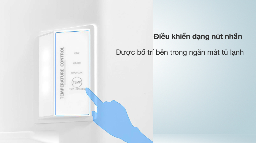 Tủ Lạnh Toshiba Inverter 312 Lít GR-RT416WE-PMV(58)-MM - bảng điều khiển